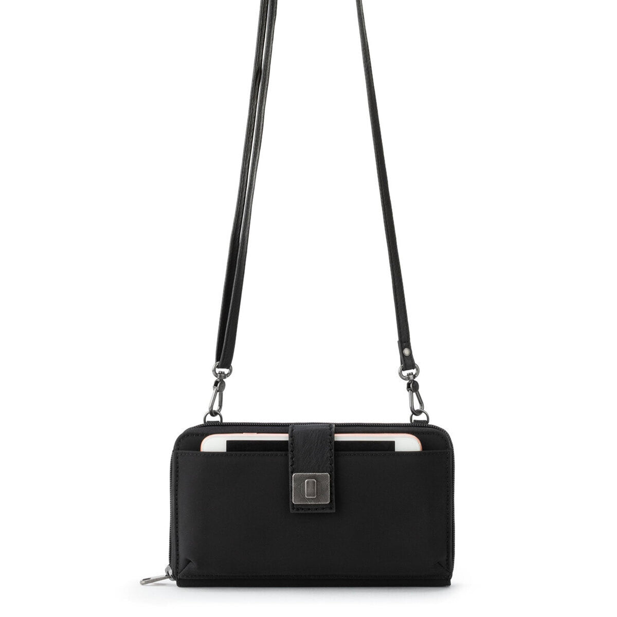 Sakroots Arcadia Large Crossbody - Vegan Leather - Black