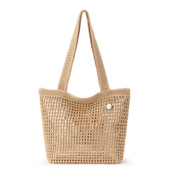 Hand Crochet - Bamboo With Gold