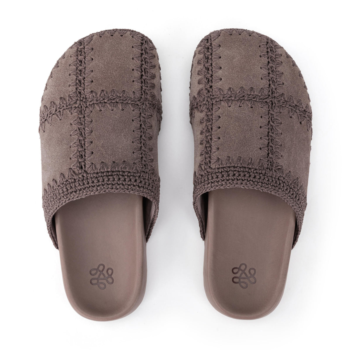 The Sak Bolinas Clog - Leather - Mushroom Suede Patch