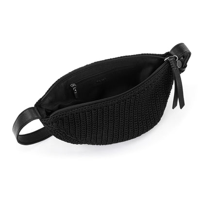The Sak Tess Sling - Hand Crochet - Black