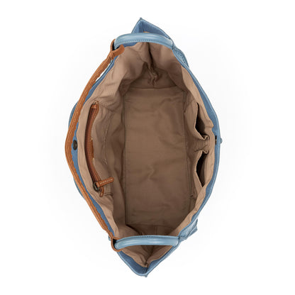 The Sak Los Feliz Large Tote - Leather - Maritime