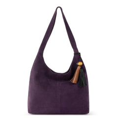 Leather - Aubergine Suede