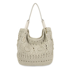 Hand Crochet - Natural Medallion
