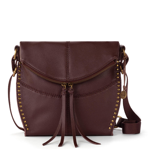 The Sak Silverlake Flap Crossbody - Leather - Mahogany
