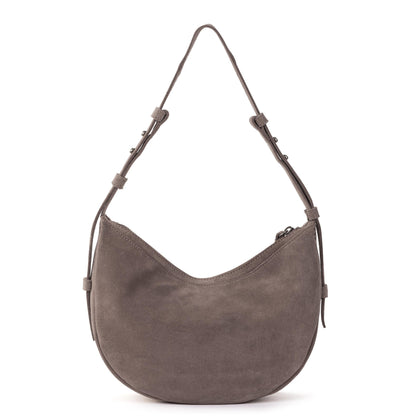 The Sak Tess Shoulder Bag - Leather - Mushroom Suede
