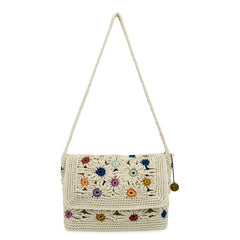 Hand Crochet - Natural Multi Flowers