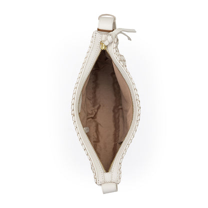 The Sak Tess Sling - Leather - Stone Woven