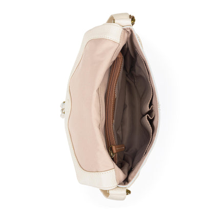 The Sak Silverlake Flap Crossbody - Leather - Stone