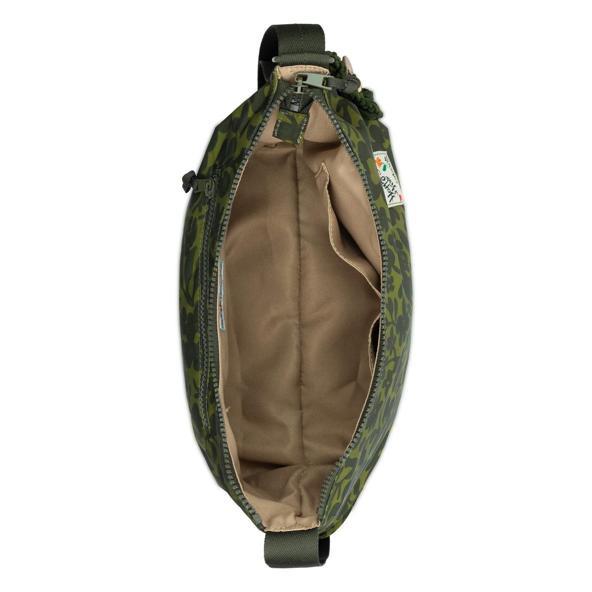 Sakroots Banyan Hobo - EcoTwill - Olive Shadow Floral